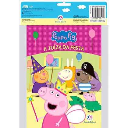 Imagem de Kit 40 Livrinhos Peppa Pig Lembrancinha Sacolinha de Aniversário Festa Escola Ciranda Cultural