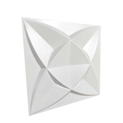 Imagem de Kit 40 Placas PVC 3D Revestimento Parede Dakar 25cm