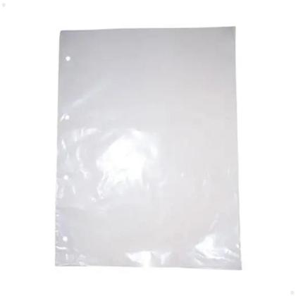 Imagem de Kit 400 Envelope Plástico Ofício P/ Pasta Catalogo 4 Furos Grosso - DAC