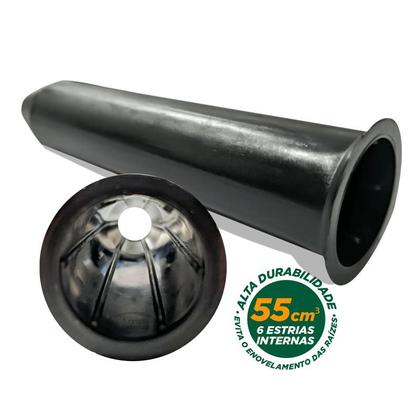 Imagem de Kit 42 Bandejas Caixa 187 Células Completas Com Tubetes 55cm