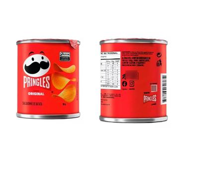 Imagem de Kit 45 Unidades Salgadinho Mini Batata Chips Pringles 35G