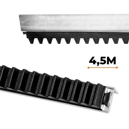 Imagem de Kit 4,5M Cremalheira Residencial Custom 1M Portão Automático Deslizante