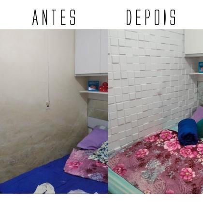 Imagem de Kit 46 Placas Autoadesiva Revestimento 3d Rendimento 11,5m