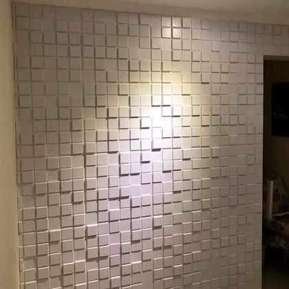 Imagem de Kit 46 Placas Autoadesiva Revestimento 3d Rendimento 11,5m