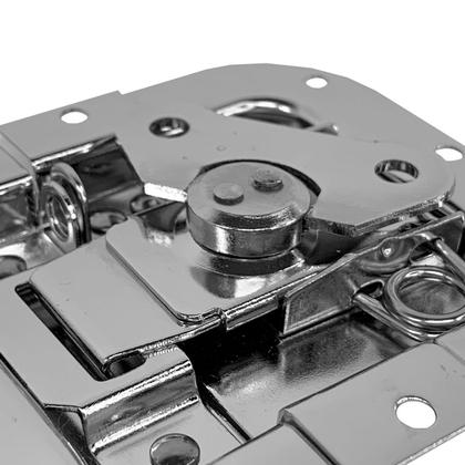 Imagem de Kit 48 fecho borboleta cromado para case 17 x 13 cm yr2204