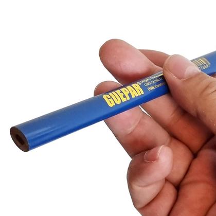 Imagem de Kit 48 Lápis Para Carpinteiro Marcação Madeira Profissional