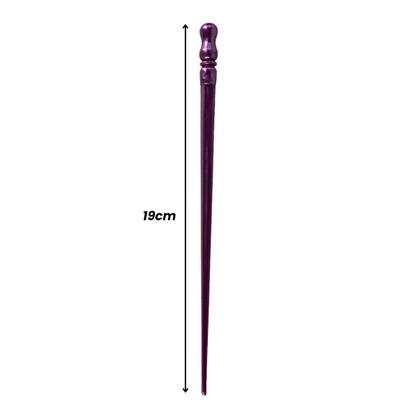 Imagem de Kit 48 Palitos Prendedor de Cabelo Estilo Oriental Perolado Acessório Penteado Hair Cabelos Moda Estilo