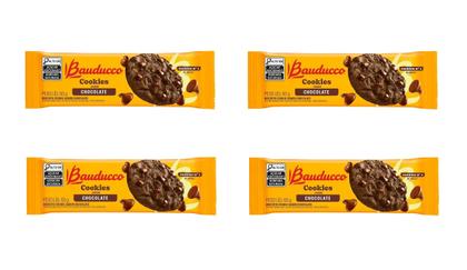 Imagem de kit 48un Biscoito Cookie gotas de Chocolate 60g- Bauducco