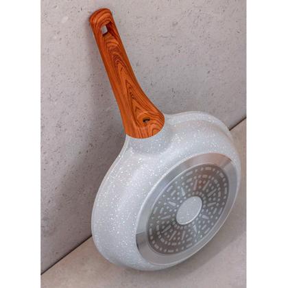 Imagem de Kit 4pç Caçarolas Frigideiras Antiaderente Temperatti Bianco