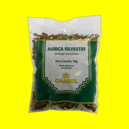 Imagem de Kit 4x Chá Pacote Arnica Silvestri Folhas 30g - CHAMEL