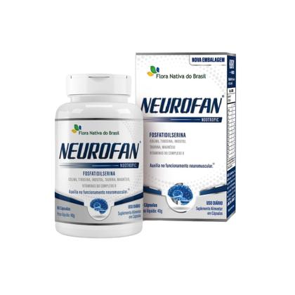 Imagem de Kit 4x Neurofan Nootropic 4x60 cápsulas Flora Nativa