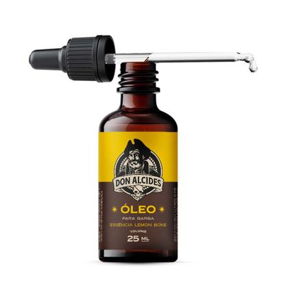 Imagem de Kit 4x Óleo Barba Calico Lemon Peaky e Guaraná Don Alcides