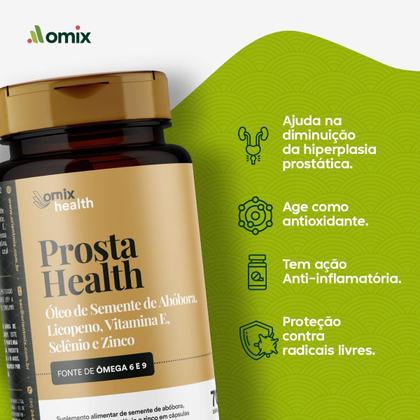 Imagem de Kit 4X - Prosta Health - 70 Cápsulas - Omix