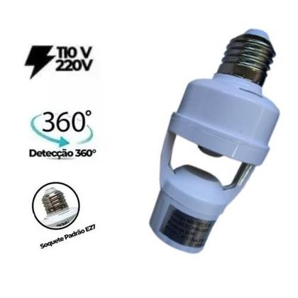 Imagem de KIT 4X Sensores Presença Fotocélula para Lâmpada Soquete E27