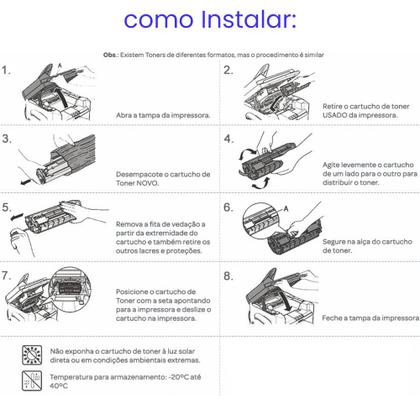Imagem de Kit 4x Toner Compatível Com Brother Tn219xl L3280 L3240