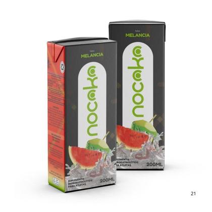 Imagem de Kit 5 Água de Coco Nocoko Sabor Melancia 200ml