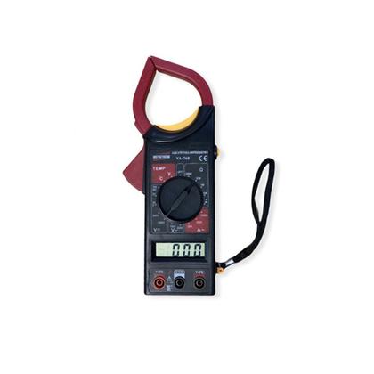 Imagem de Kit 5 Alicate Volt Amperímetro Digital Tensão Continuidade Corrente Resistência Temperatura Va-760 Portátil Instrutherm