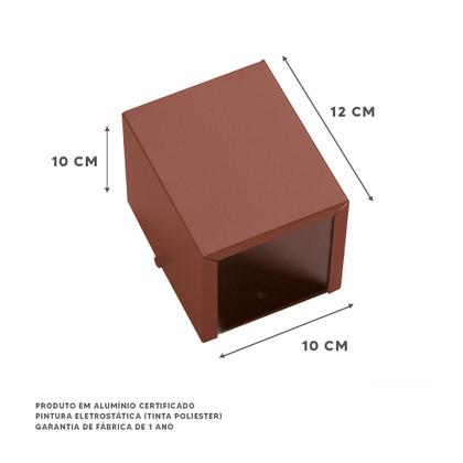 Imagem de Kit 5 Arandela Interno Externo Aluminio +lampada Led 5w 1210