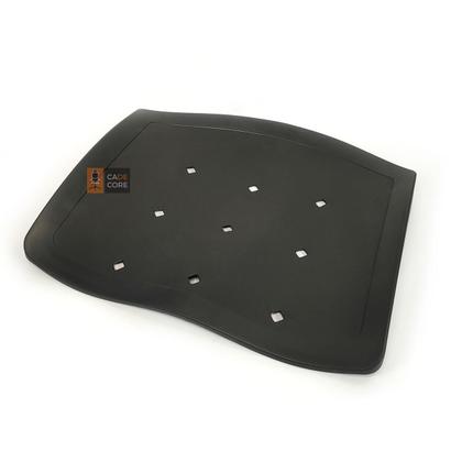 Imagem de Kit 5 Assento/Encosto Plastico Preto Ergoplax Iso Plástico