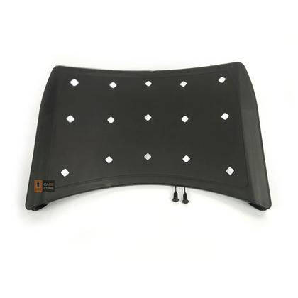 Imagem de Kit 5 Assento/Encosto Plastico Preto Ergoplax Iso Plástico