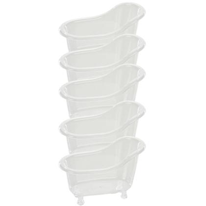 Imagem de Kit 5 Banheiras para Drinks 500ML Copo Acrílico Decoração Festa