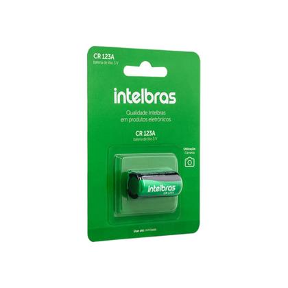 Imagem de Kit 5 baterias nao recarregavel de litio 3 v cr 123a intelbras para sensor 8000
