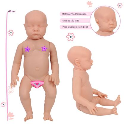 Imagem de Kit 5 Bebê Reborn Lívia Para Confecção Direto da Fábrica