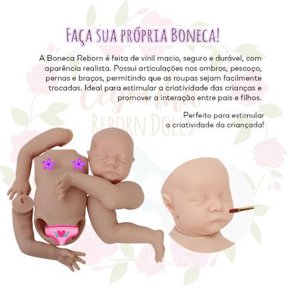 Imagem de Kit 5 Bebê Reborn Lívia Para Confecção Direto da Fábrica
