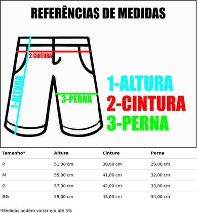 Imagem de Kit 5 Bermuda Helanca Adulto Azul Marinho