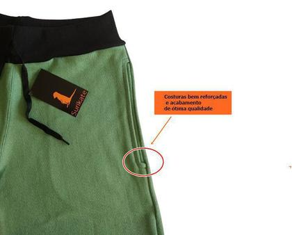 Imagem de Kit 5 Bermudas Shorts Moletom Masculina Treino Caminhada Academia Verão Slim