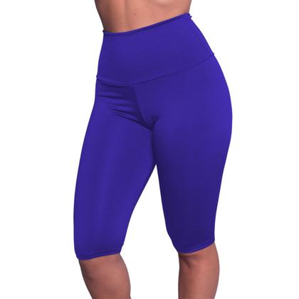 Imagem de Kit 5 Bermudões Fitness Vekyo Modas Feminino Suplex Liso Short Roupa de Academia Ciclismo 