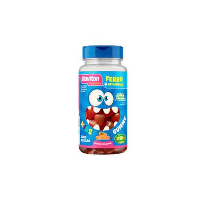 Imagem de Kit 5 Bioviton Gummy Kids Ferro + Vit C Laranja 5x30 Gomas - Unilife