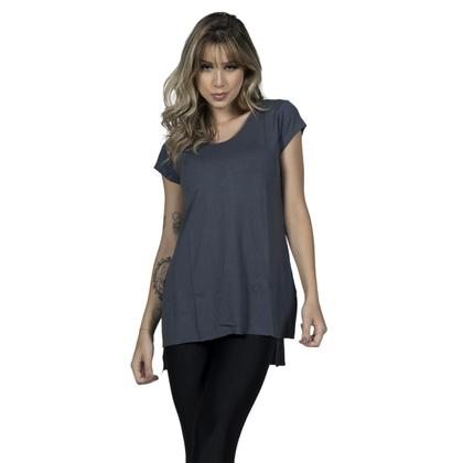 Imagem de Kit 5 Blusas Mullet Longa Tapa Bumbum Sobre Legging Lisa