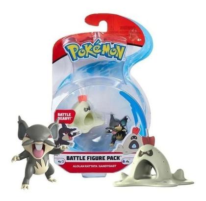 Imagem de Kit 5 Boneco Pokemon Figura de Batalha 7cm Articulado Dtc