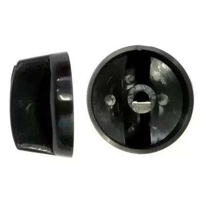 Imagem de Kit 5 Botão Fogão Esmaltec Jade Safira Glass Preto