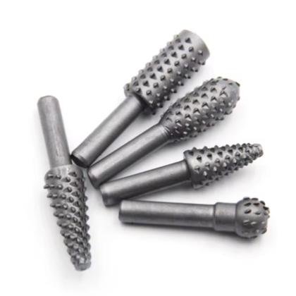 Imagem de Kit 5 brocas grossa escultura artesanato furadeira rotativa