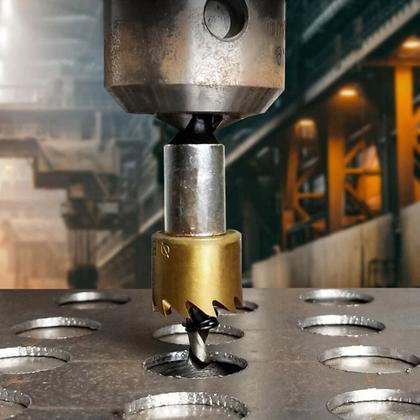 Imagem de Kit 5 Brocas Serra Copo Metal Aço Ferro 16/18,5/20/25/30mm