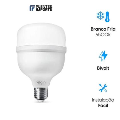 Imagem de Kit 5 bulbo elgin 20w bf