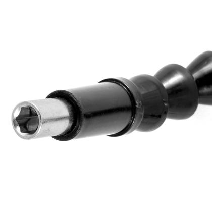 Imagem de Kit 5 Cabos Extensor Flexível Bits 1/4 Chicote Parafusadeira