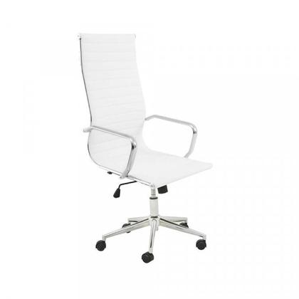 Imagem de Kit 5 Cadeiras de Escritório Presidente Esteirinha em material sintético Sevilha