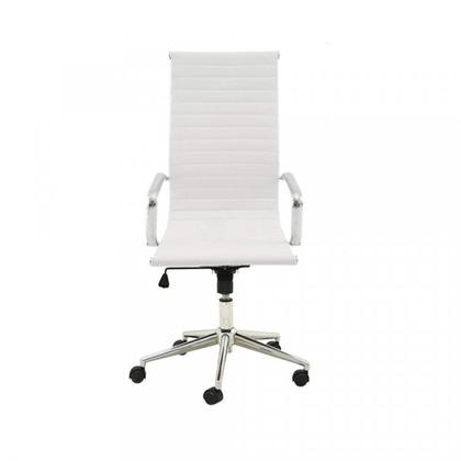 Imagem de Kit 5 Cadeiras de Escritório Presidente Esteirinha em material sintético Sevilha