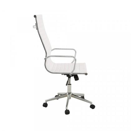 Imagem de Kit 5 Cadeiras de Escritório Presidente Esteirinha em material sintético Sevilha