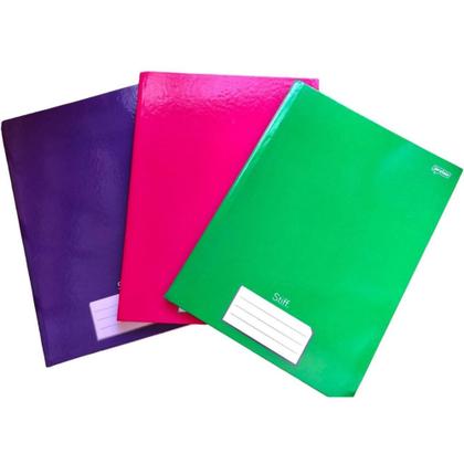 Imagem de Kit 5 Cadernos Brochura (A4) - Capa Dura 48 Folhas - JANDAIA