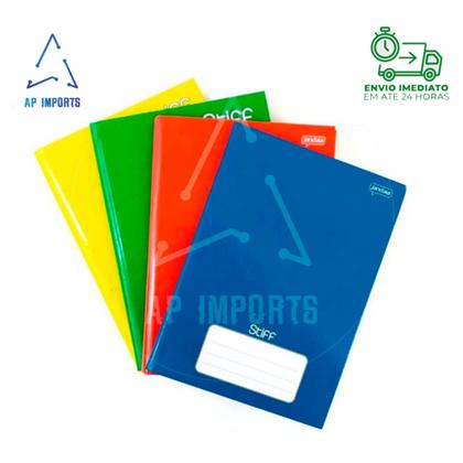 Kit 5 Cadernos Brochura (A4) - Capa Dura 48 Folhas - JANDAIA Imagem de Kit 5 Cadernos Brochura (A4) - Capa Dura 48 Folhas - JANDAIA