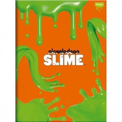 Imagem de Kit 5 Cadernos Slime Brochurão 1x1 96fls +1 Caderno Desenho