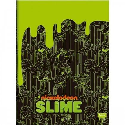 Imagem de Kit 5 Cadernos Slime Brochurão 1x1 96fls +1 Caderno Desenho