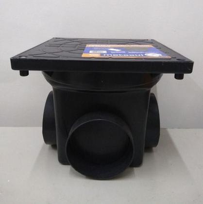 Metasul Head Code J Kit 5 Caixa De Passagem E Inspeção De Esgoto Preta Metasul - Caixa de ...