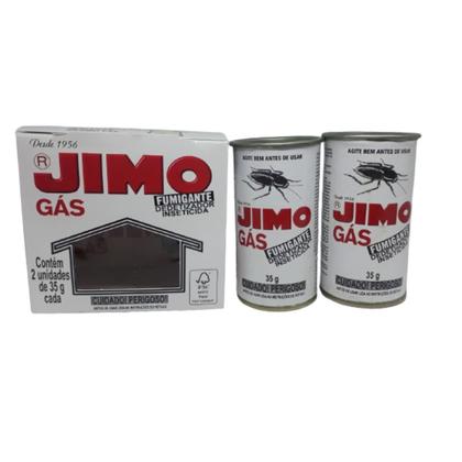 Kit 5 Caixas Jimo Gás Fumigante Dedetizador 10 Tubos De 35G Imagem de Kit 5 Caixas Jimo Gás Fumigante Dedetizador 10 Tubos De 35G