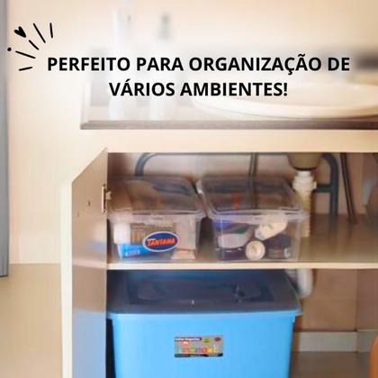 Imagem de Kit 5 Caixas Leve 5 Pague 4 Caixas Organizadoras Para Sapatos
