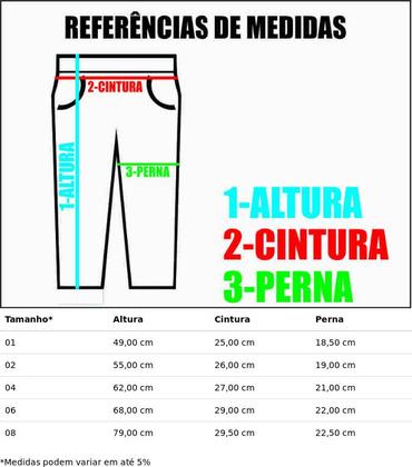 Imagem de Kit 5 Calça Helanca Infantil Azul Royal